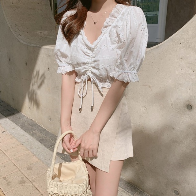 White Lace Shirt 1272