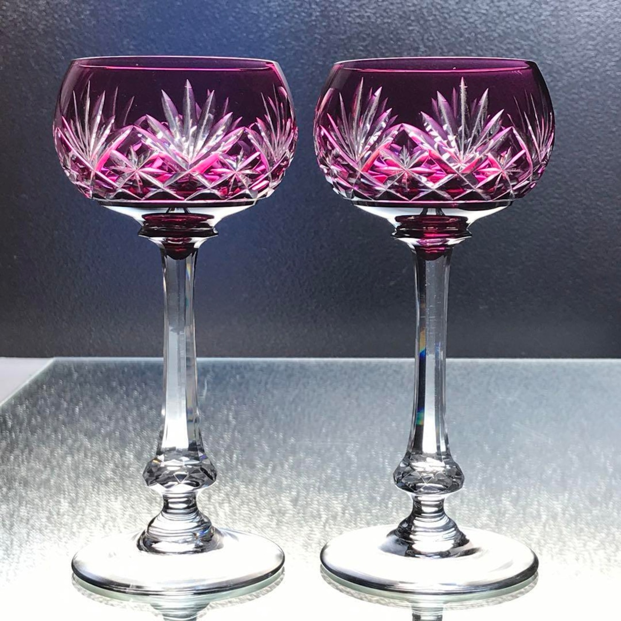 モーゼル Moser 金彩 クリスタル 水差し ピッチャー デキャンタ 