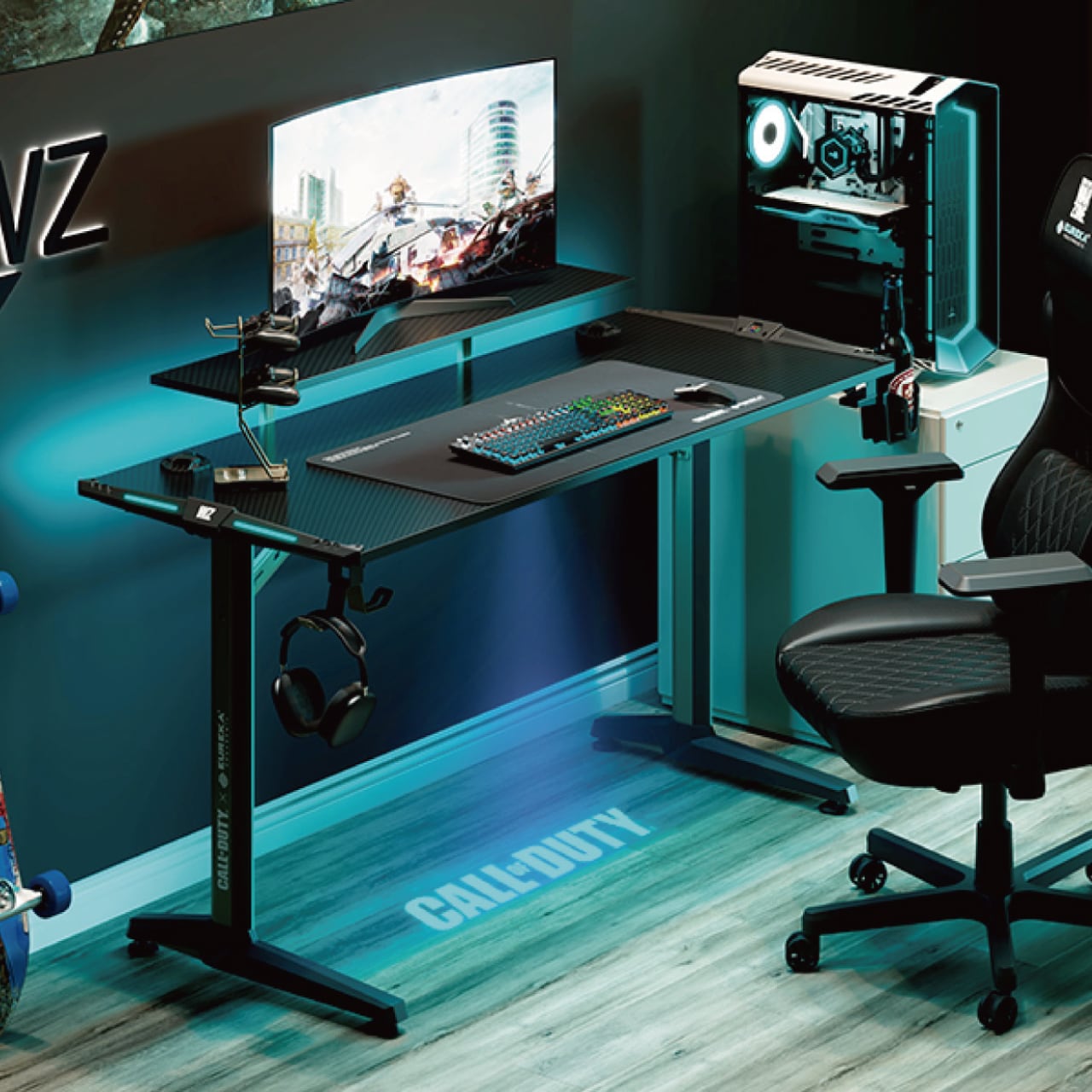 Sentry ゲーミングデスク 「Call Of Duty コラボモデル」 | DRAPOJI