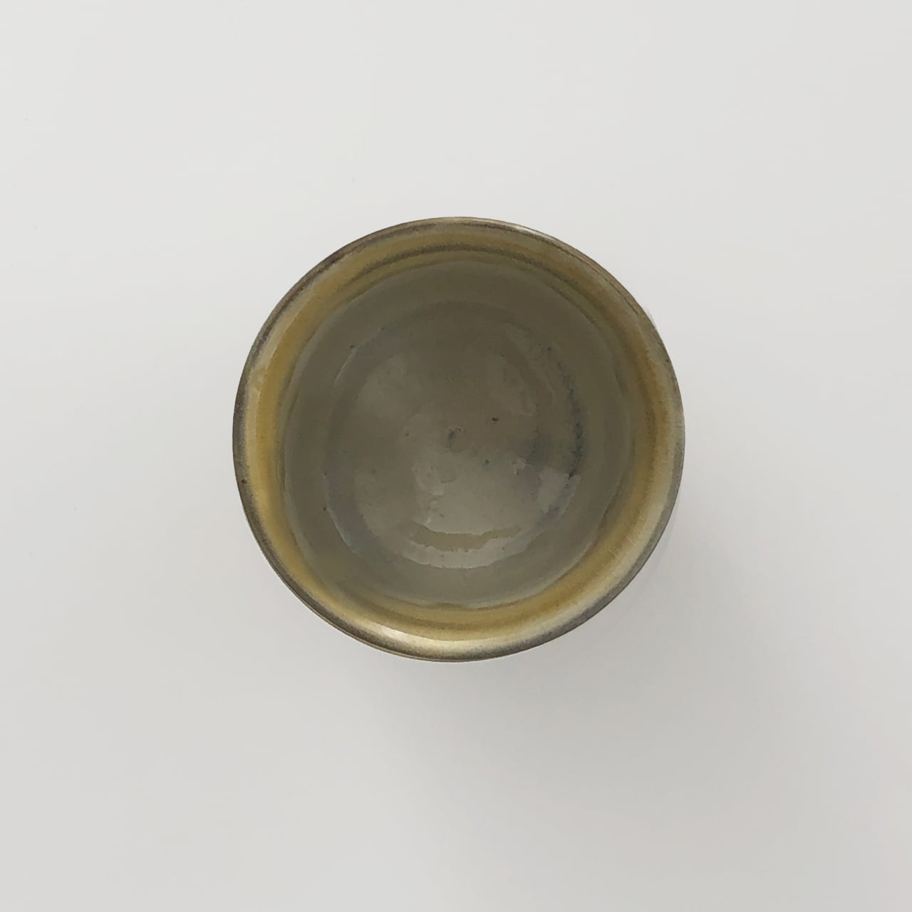 小鹿田焼 小袋窯 ぐい呑み(大) 飛びかんな 茶 高さ約5.5cm 陶器 和食器