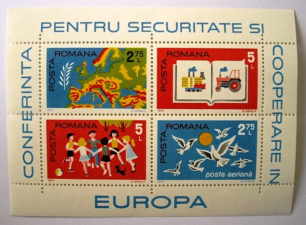 欧州安全保障会議 / ルーマニア 1975 | Stempel ― 旅する切手 ―