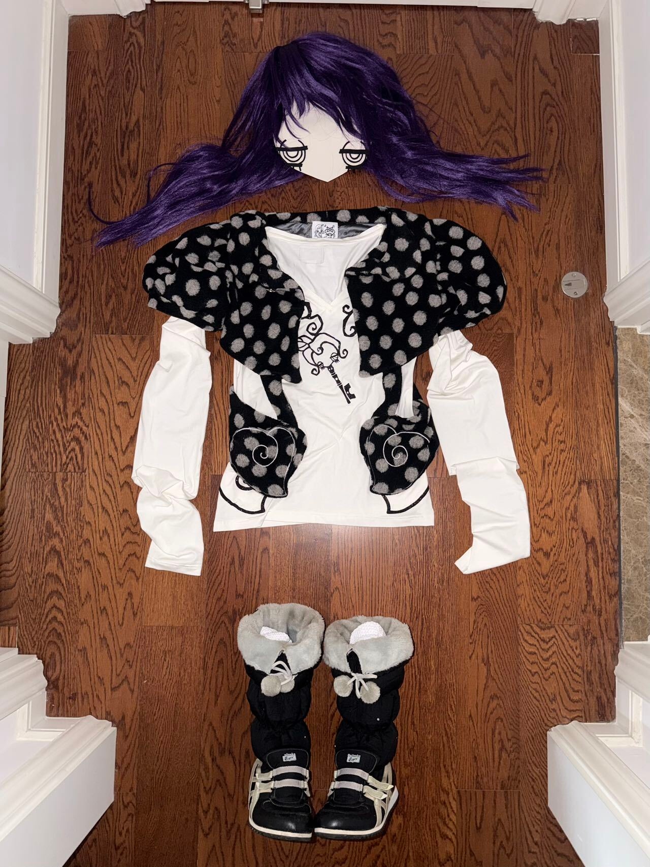 【Vestige】Key Glitter Long Tee
