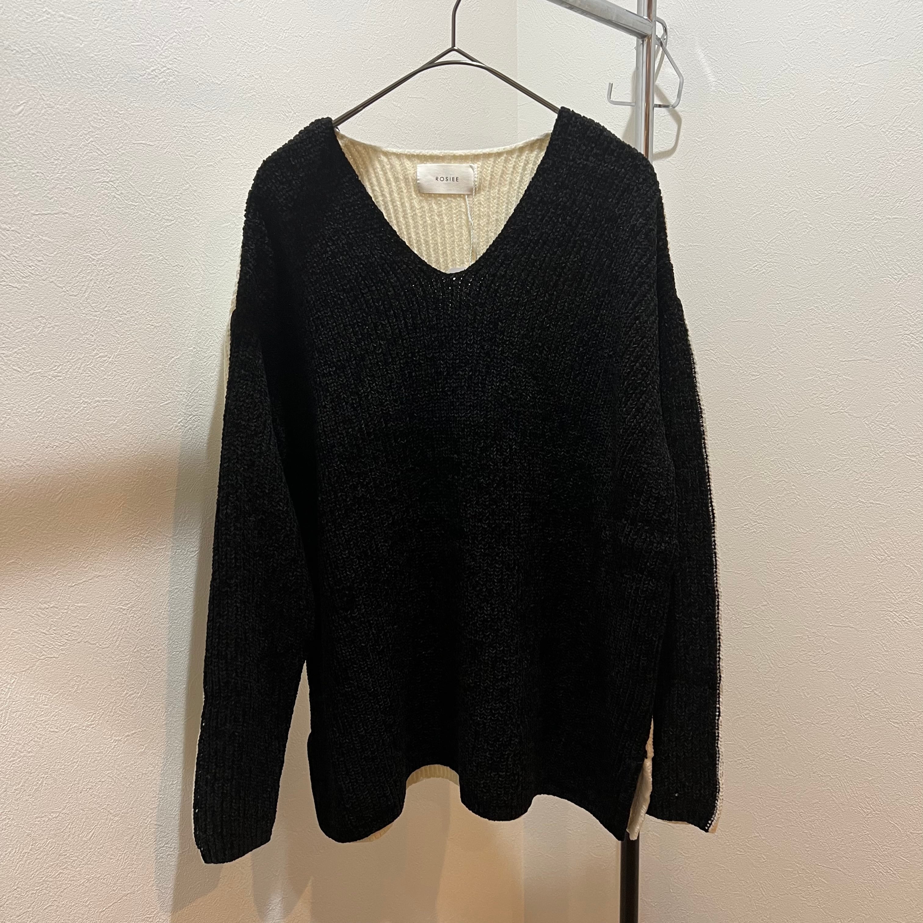 ROSIEE ニット ROSIEE】モールヤーンバイカラーニット | MIEL select shop