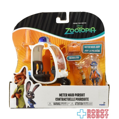 トミー ディズニー ズートピア なかよしコレクション(ビークル) 「ジュディのミニパトカー」未開封 US版