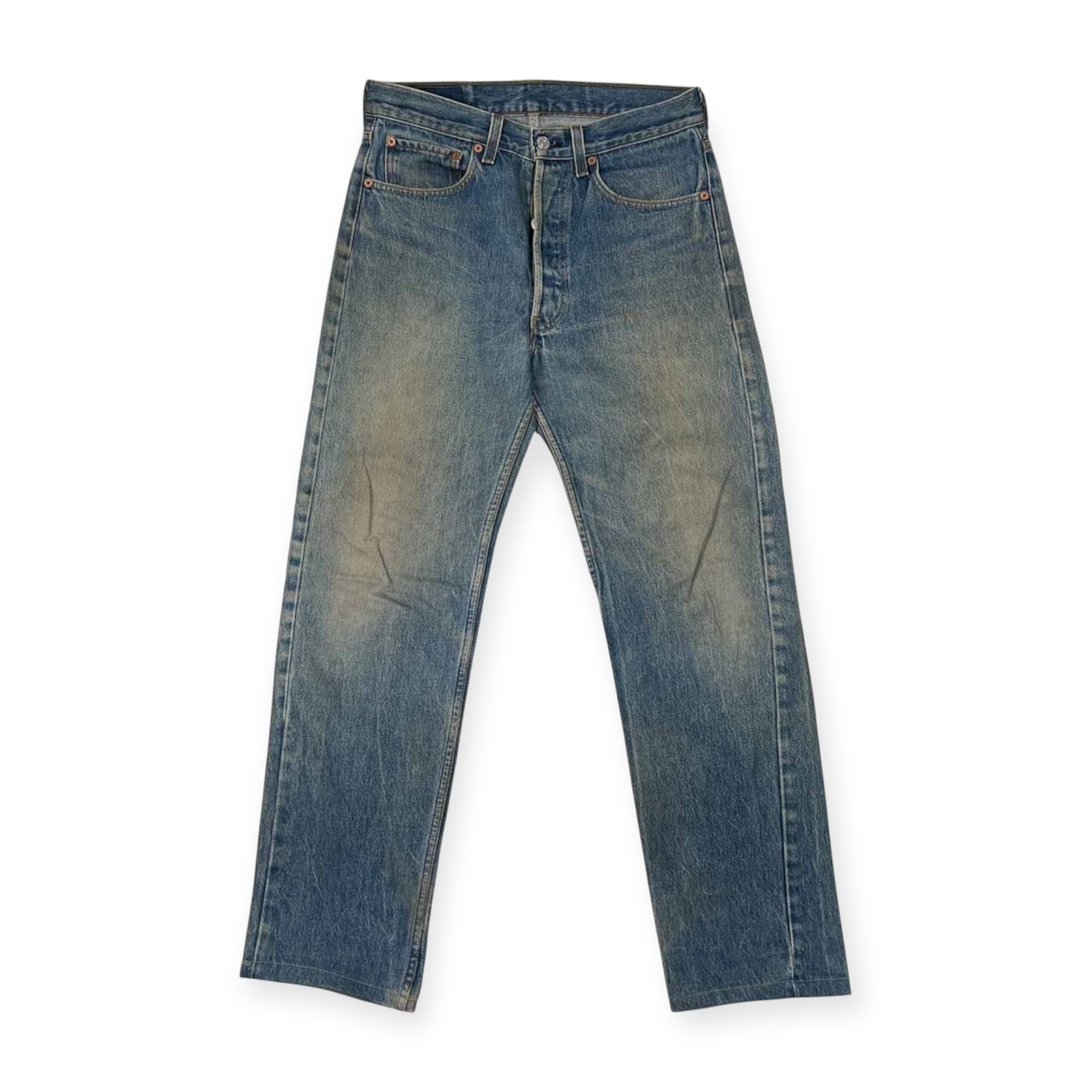 90s USA製 Levi's リーバイス 501xx 激渋色落ち デニム パンツ ジーンズ W33 /アメリカ製/ビンテージ/ブランクタグ