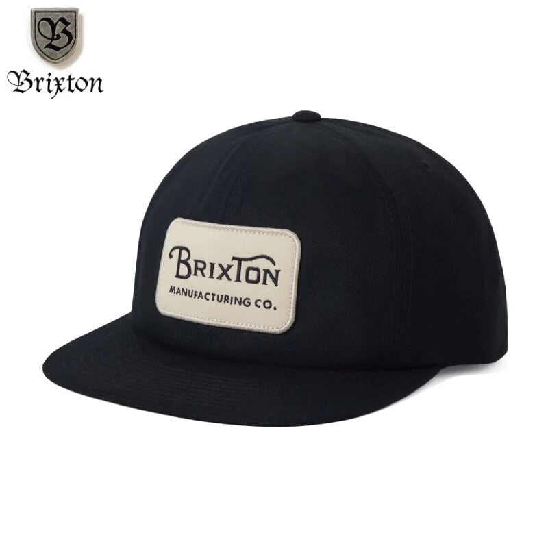 ブリクストン メッシュキャップ トラッカー 刺繍ワッペン 黒 Brixton ブリクストン メッシュキャップ 虎 タイガー アニマル