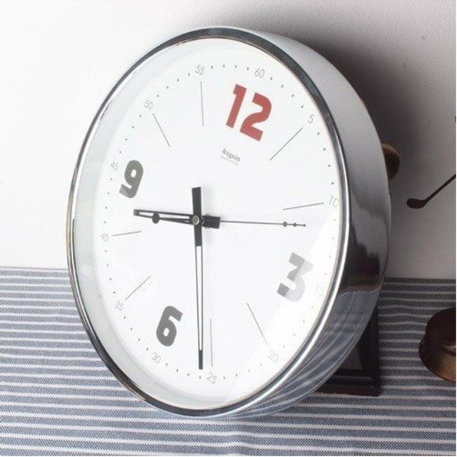 掛け時計 Point12 電波時計 壁掛け時計 おしゃれ 掛時計 北欧 時計 インテリア 振り子時計 知慧工房