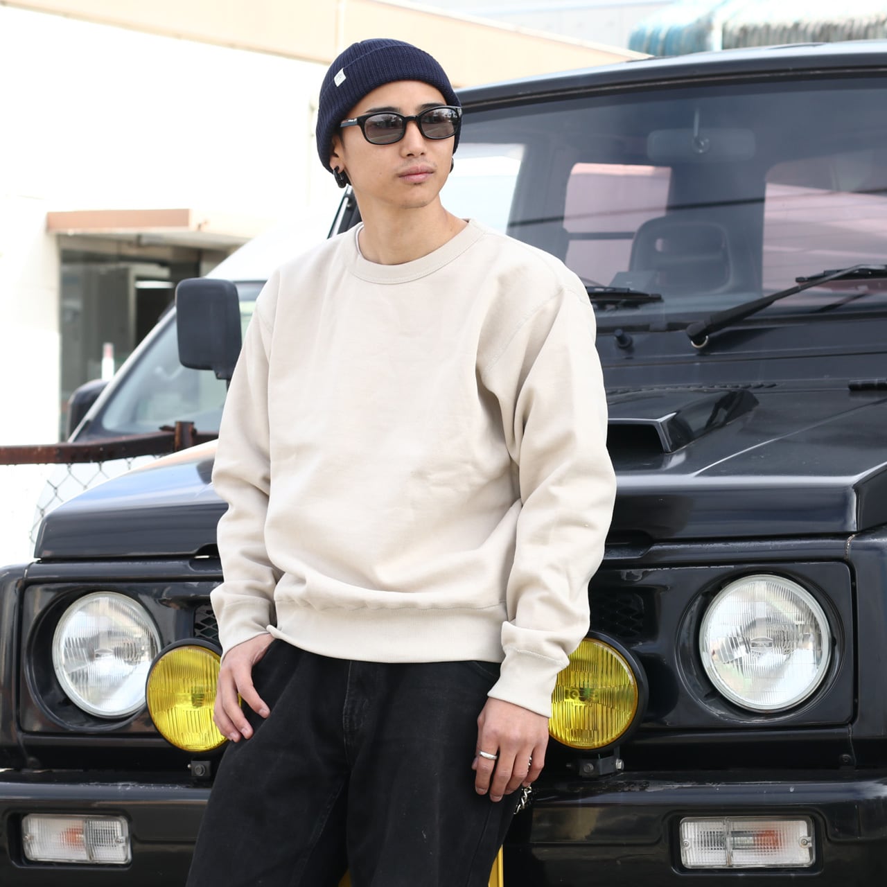 BIGDAY ビッグデイ 12.4oz CREW NECK SWEAT SHIRT ヘビーウェイト