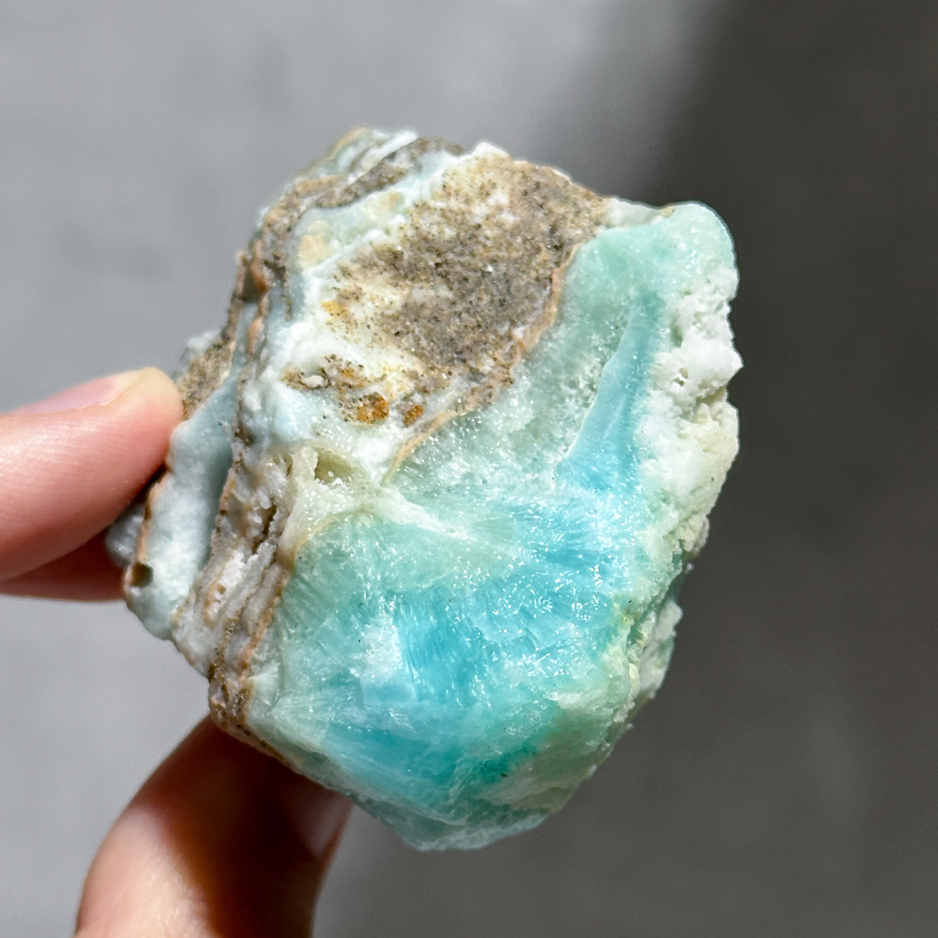 ブルーアラゴナイト 原石82◇ Blue Aragonite ◇天然石・鉱物