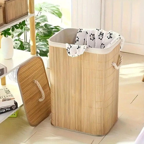 ランドリーバスケット ランドリー収納 衣類収納 蓋付き スリム 幅30cm 木製 おしゃれ 北欧