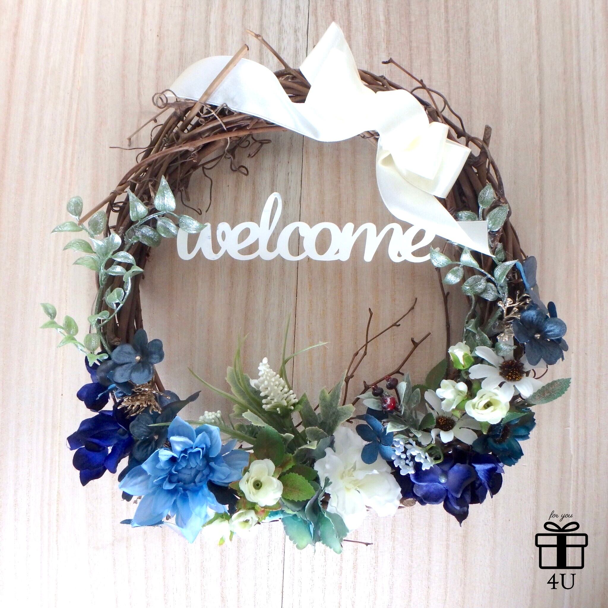 カラフル「WELCOME」リース‼️節々様確認用❣️ カラフル「WELCOME」リース‼️節々様確認用❣️ 【公式通販】