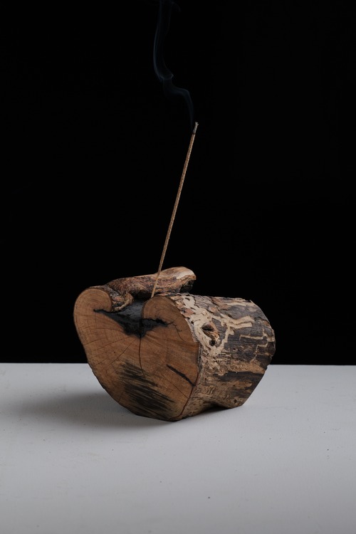 黒柿-kurogaki- Incense Holder #190