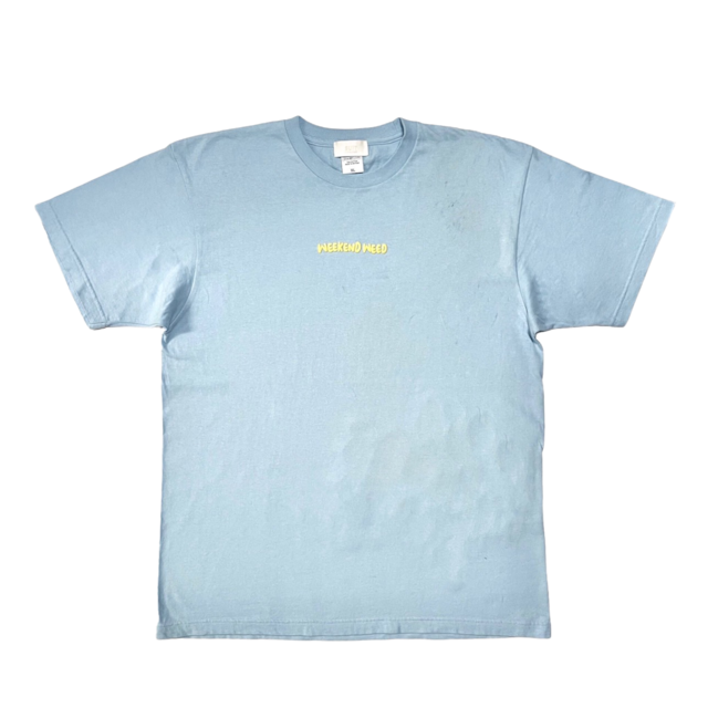 Foam slang logo Tee LIGHTBLUE