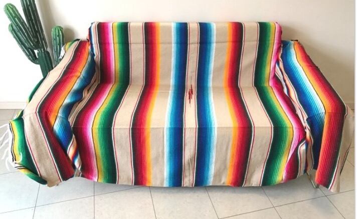 60s 70s MEXICAN SERAPE ビンテージ メキシカン サラぺ Mexican Serape メキシカンサラぺ | Links