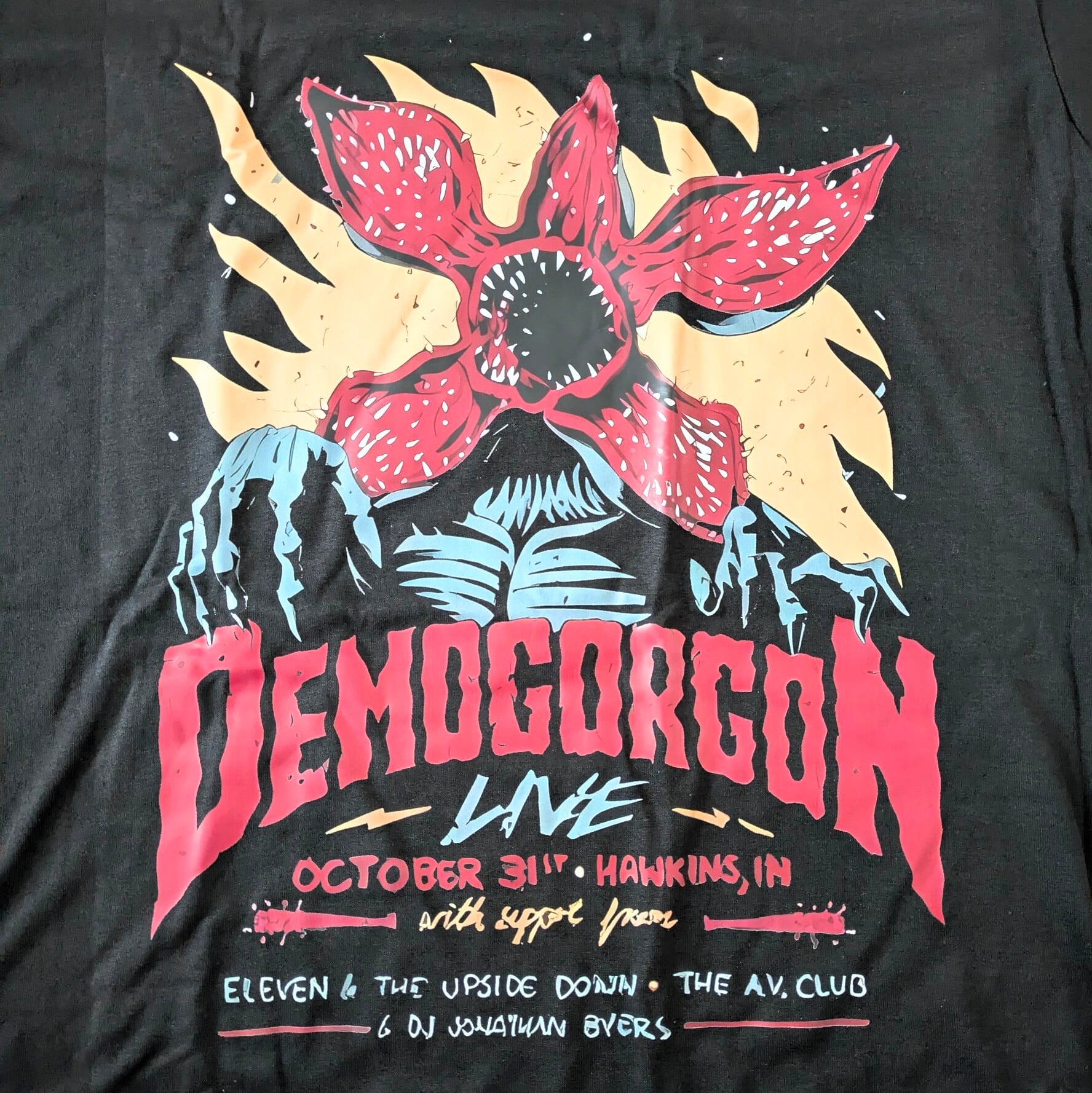 【 Stranger Things / ストレンジャーシングス  】Demogorgon / デモゴルゴン / Tシャツ〚アメリカン雑貨 アメトイ〛