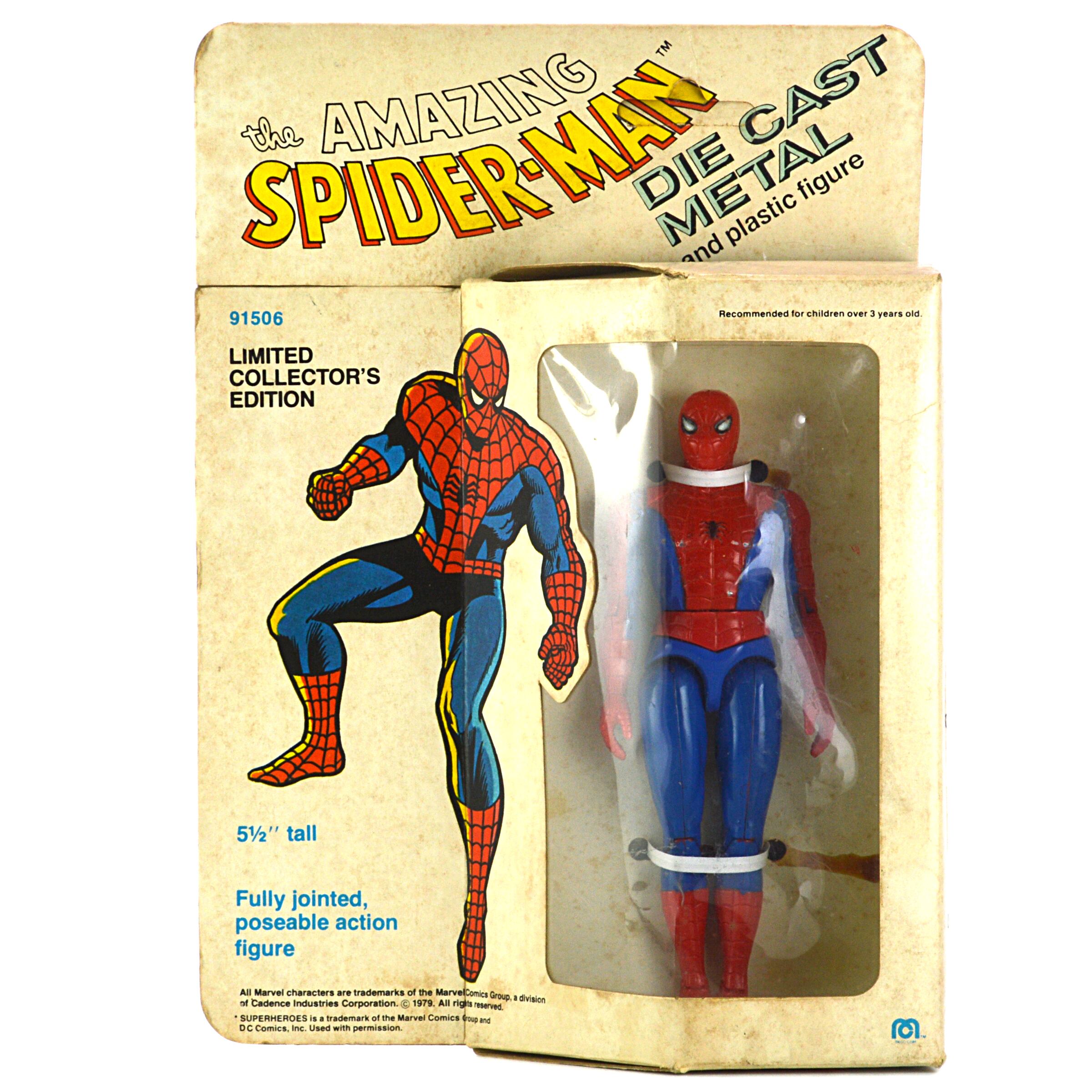 Mego スパイダーマン ダイキャスト フィギュア 箱入 | ROBOTROBOT
