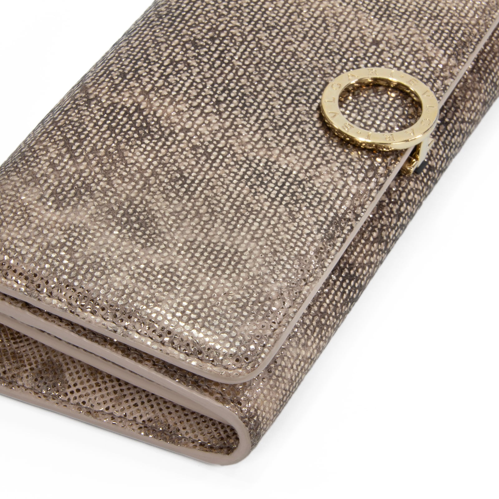 本物 送料無料 ブルガリ 長財布 二つ折り財布 レディース