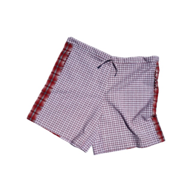 【PURE FABRICATIONS】berlin linen shorts (red)
