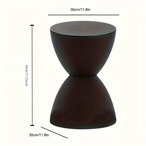 スツール ミニスツール 小さいイス 高さ44cm ２色展開 椅子 イス 幾何学 砂時計型　 おしゃれ 北欧