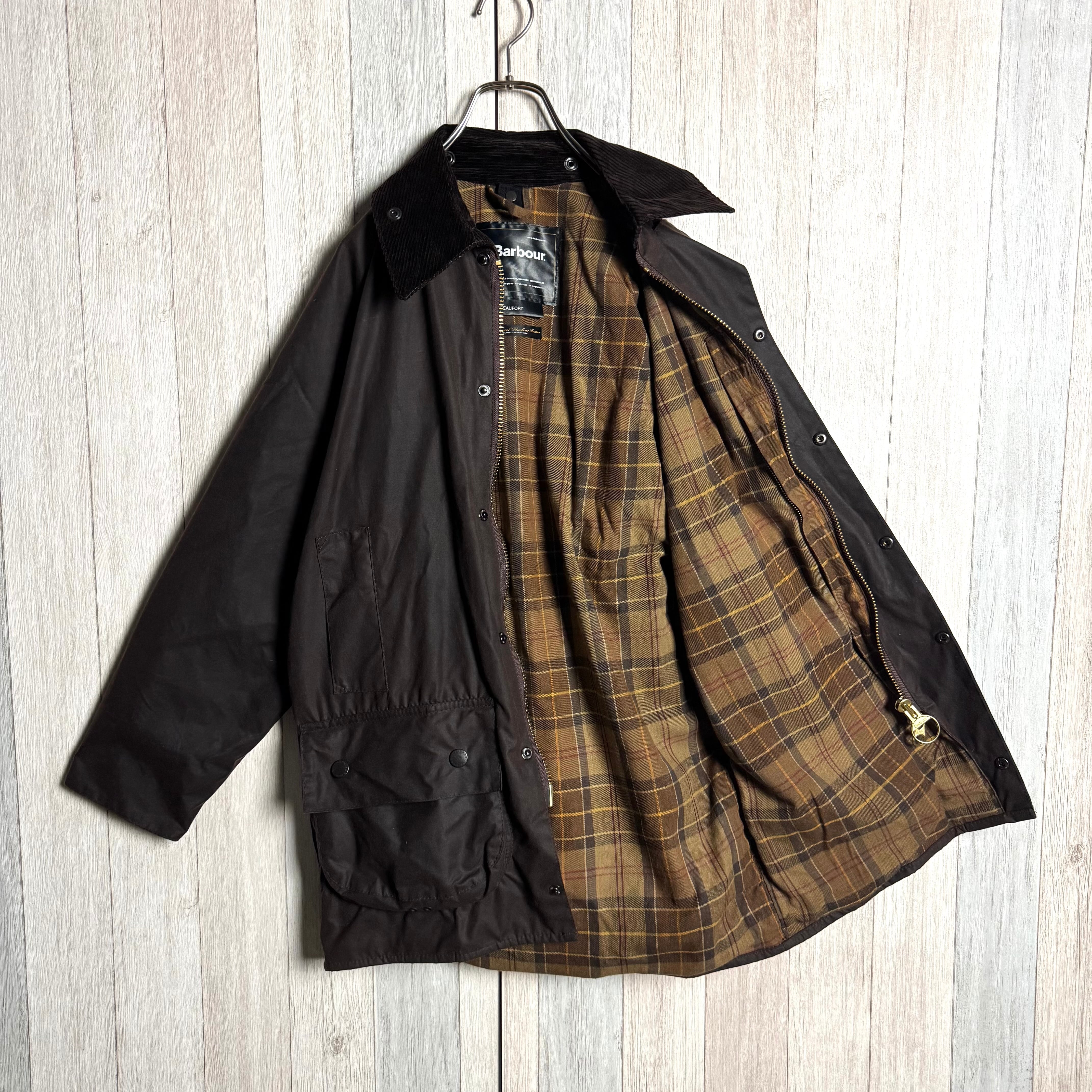 英国製 Barbour バブアー オイルドジャケット BEAUFORT ビューフォート