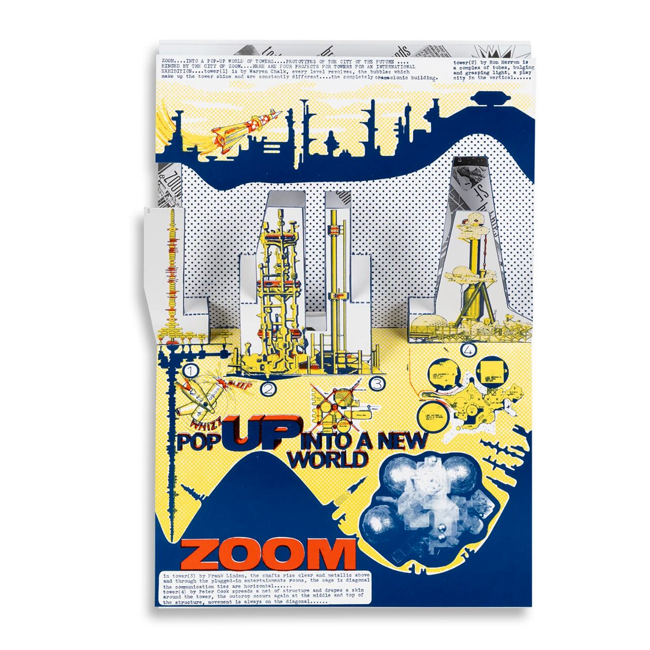 ARCHIGRAM 作品集 Archigram(編 : Peter Cook, Warren Chalk, Dennis