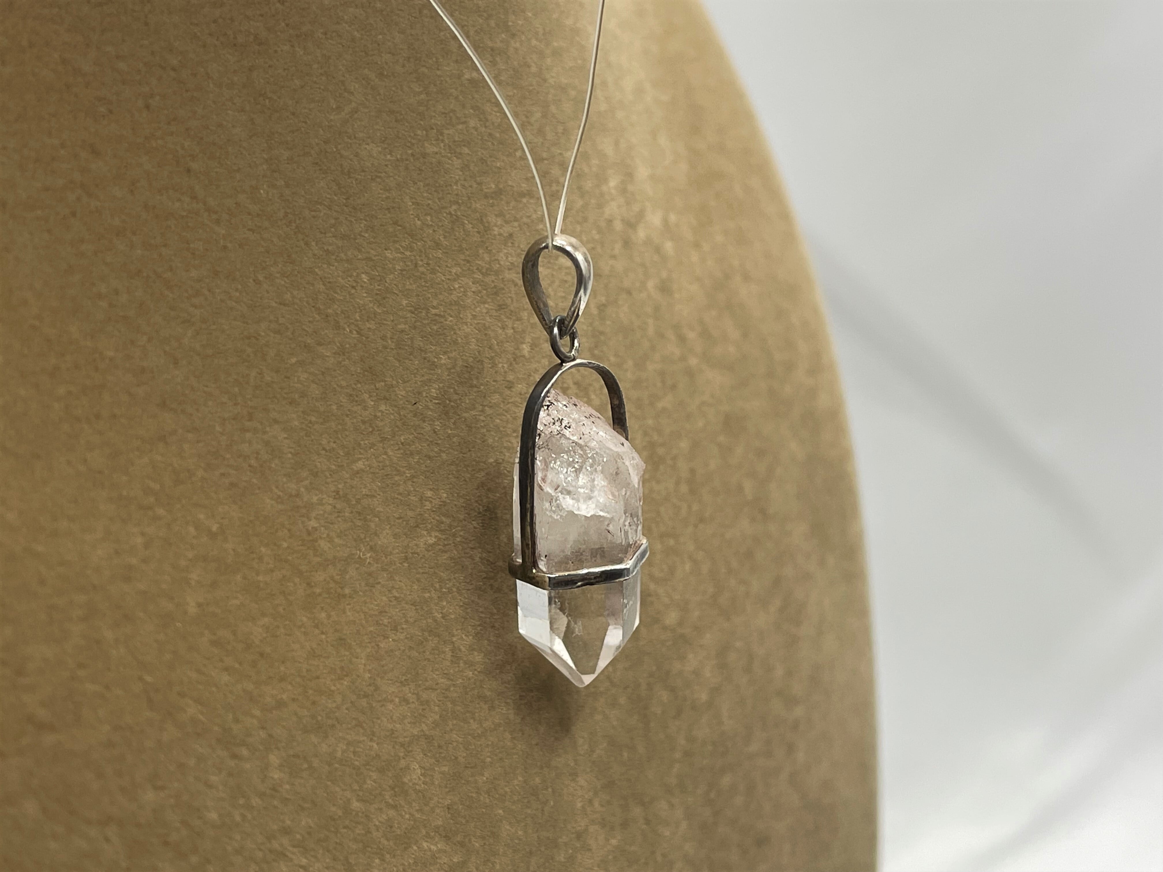 シルバーペンダントトップ（ガネーシュヒマール水晶） | DantaliaN
