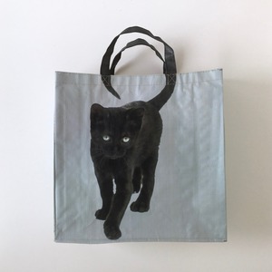 黒猫のショッピングバッグ｜Black Cat Shopping Bag