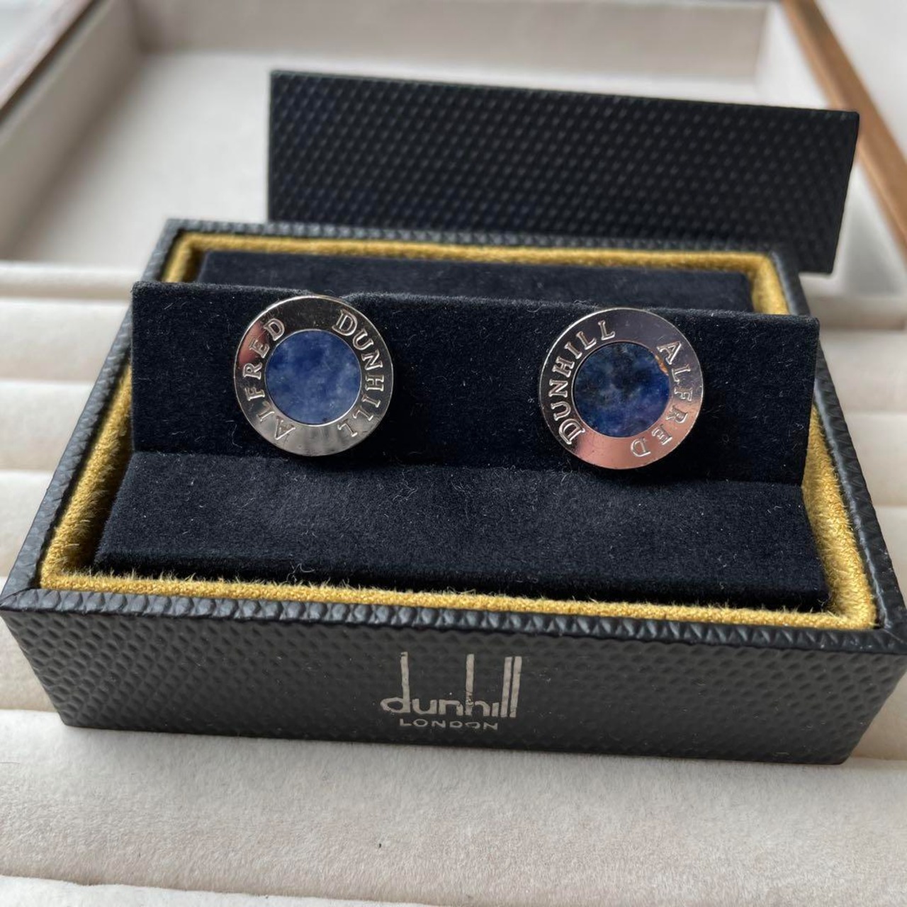 Alfredo Dunhill 925 シルバー　カフリンクス