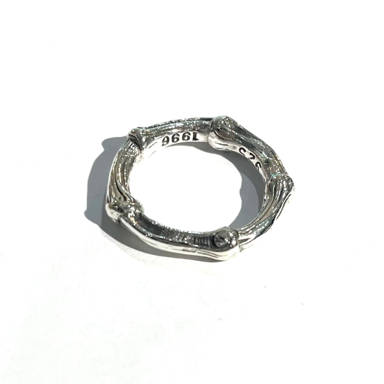 TIFFANY&CO.】2065 TIFFANY &CO バンブーリング 14-15号／シルバー925