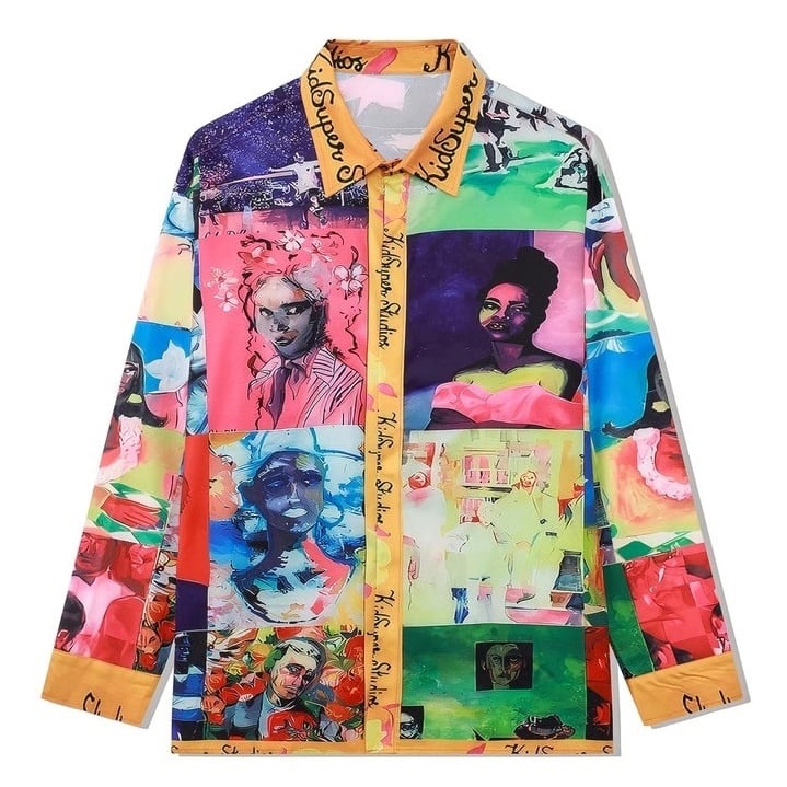 ヴィンテージ　レトロシャツ　柄シャツ　まとめて 柄シャツ（長袖） | UNIDE