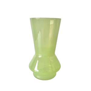 Pistachio Flare Glass Vase フラワーベース 花瓶