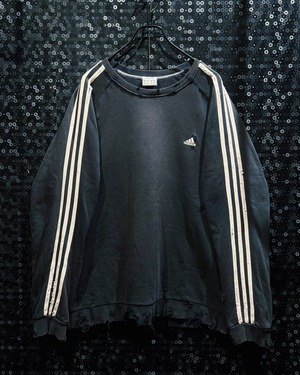 【ÆIEM】original"boro"remake adidas performance logo sweat