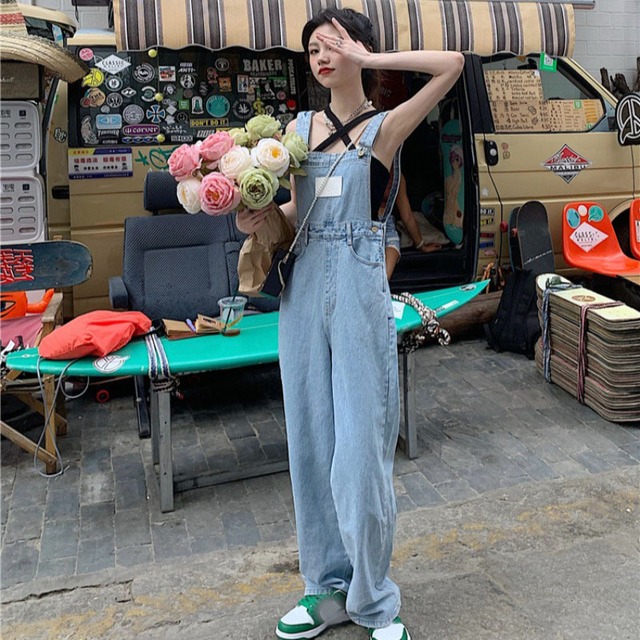 パンツ サマースタイルスタンダードハイウェストウェストルーズジーンズ レトロ 夏物 YY-ファッション93907191447