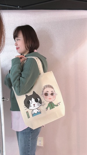 13 AsahiくんとAsahiくん婆トートバッグ　2900✖️tax