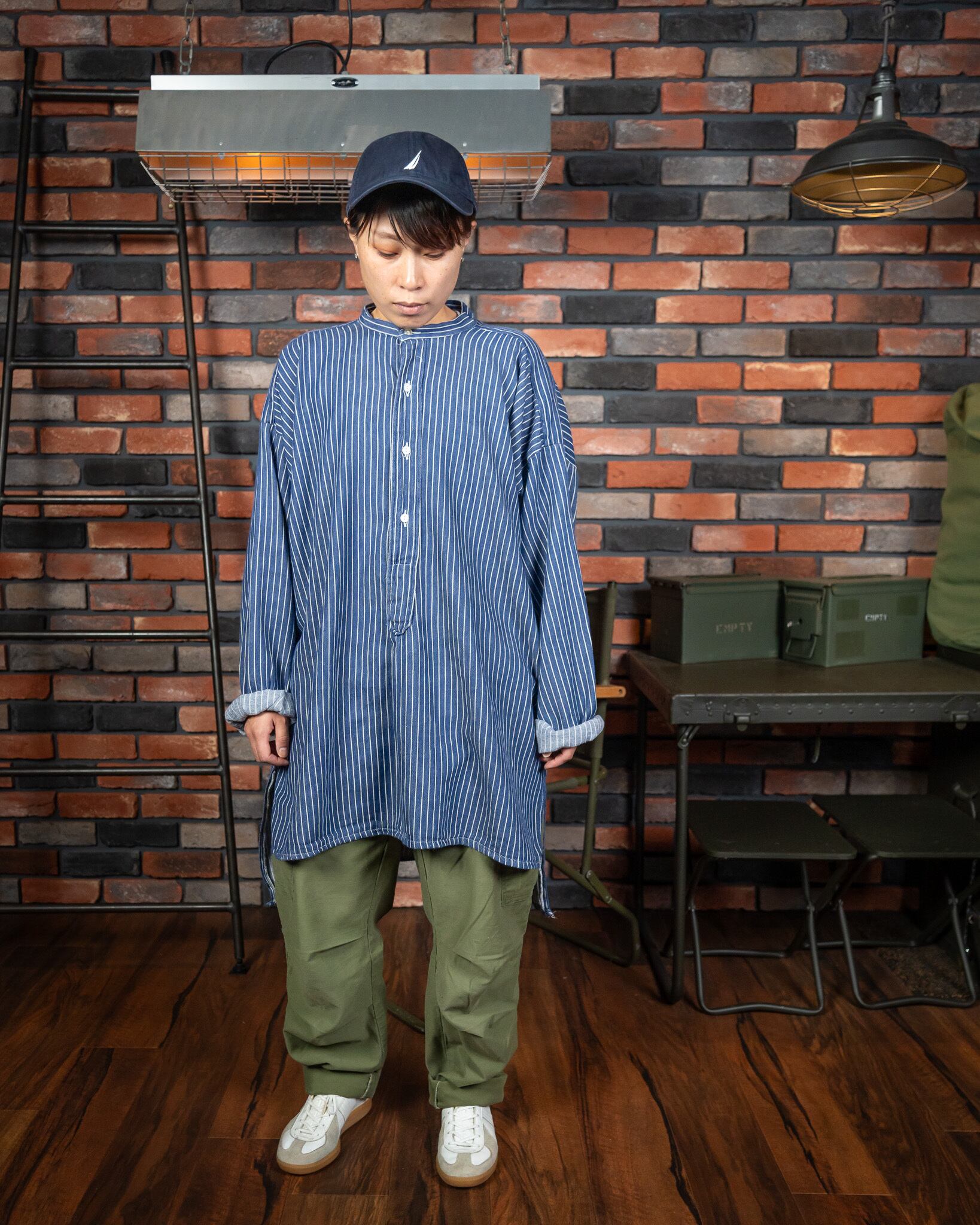 LARGE】Germany Fisherman Shirts 