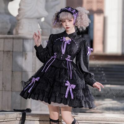 通販サイト東京 洋装 ゴスロリ ゴシック ロリータ ワンピース Lolita Cosplay コスプレ Www Delicato Lt