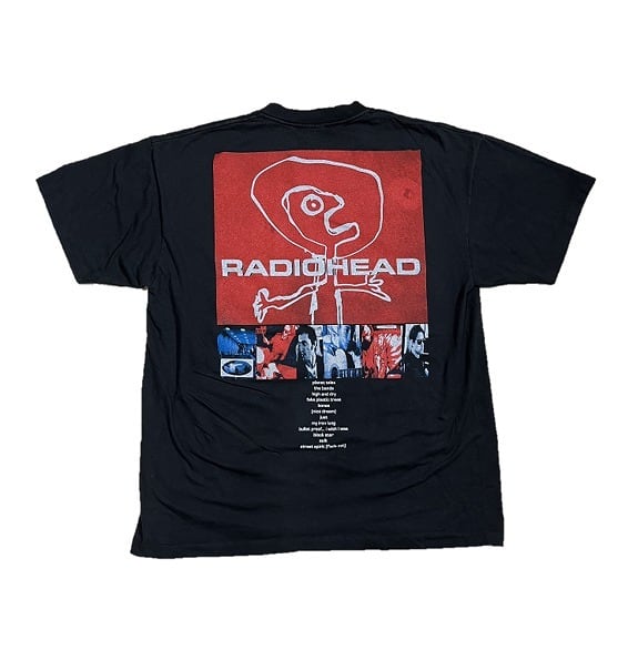 Radiohead / レディオヘッド Tシャツ The Bends XL 黒 両面プリント