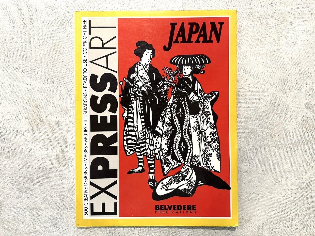 【SA032】'JAPAN'.500 creative Designs. Express Art / visual book