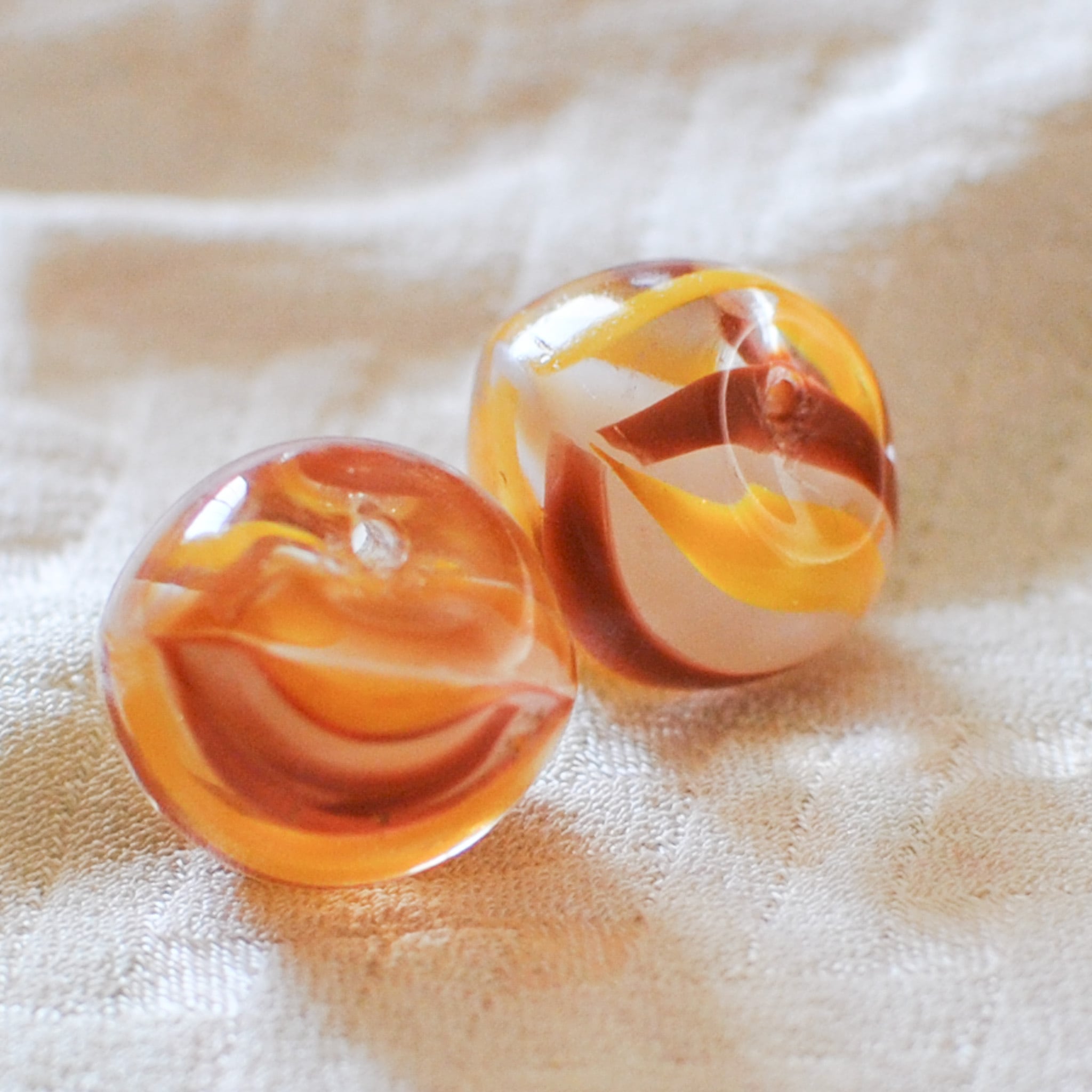 2個セット 日本製アンティークボタン 昭和レトロ 良いものを長く使い