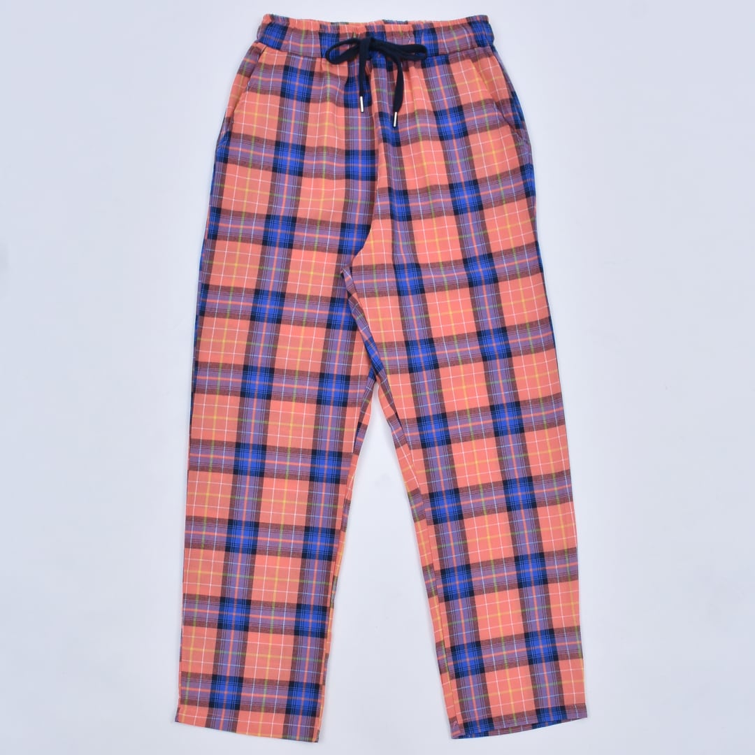 50%OFF】チェックパンツ(ORANGE) | VOLCAN&APHRODITE