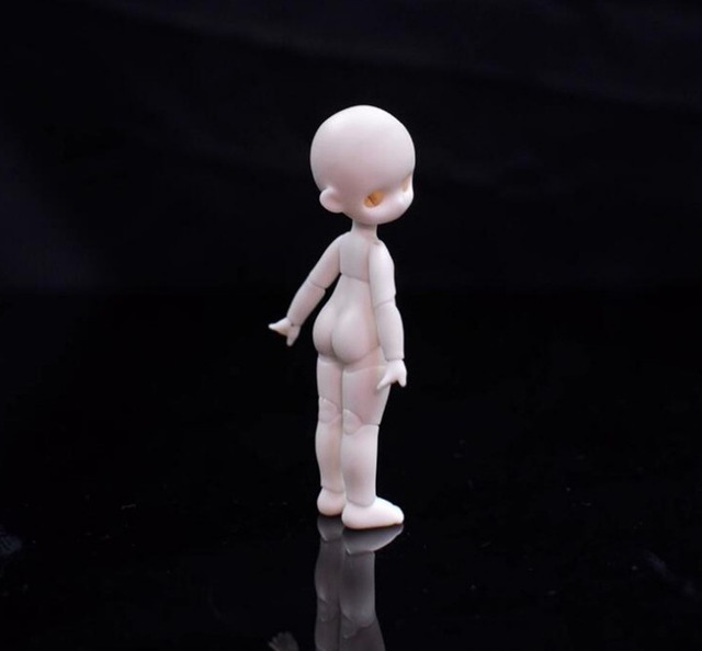 即納 超miniドール本体 松果 8.2cm 天使体 ミルク肌 小人国 球体関節人形BJD DOLL