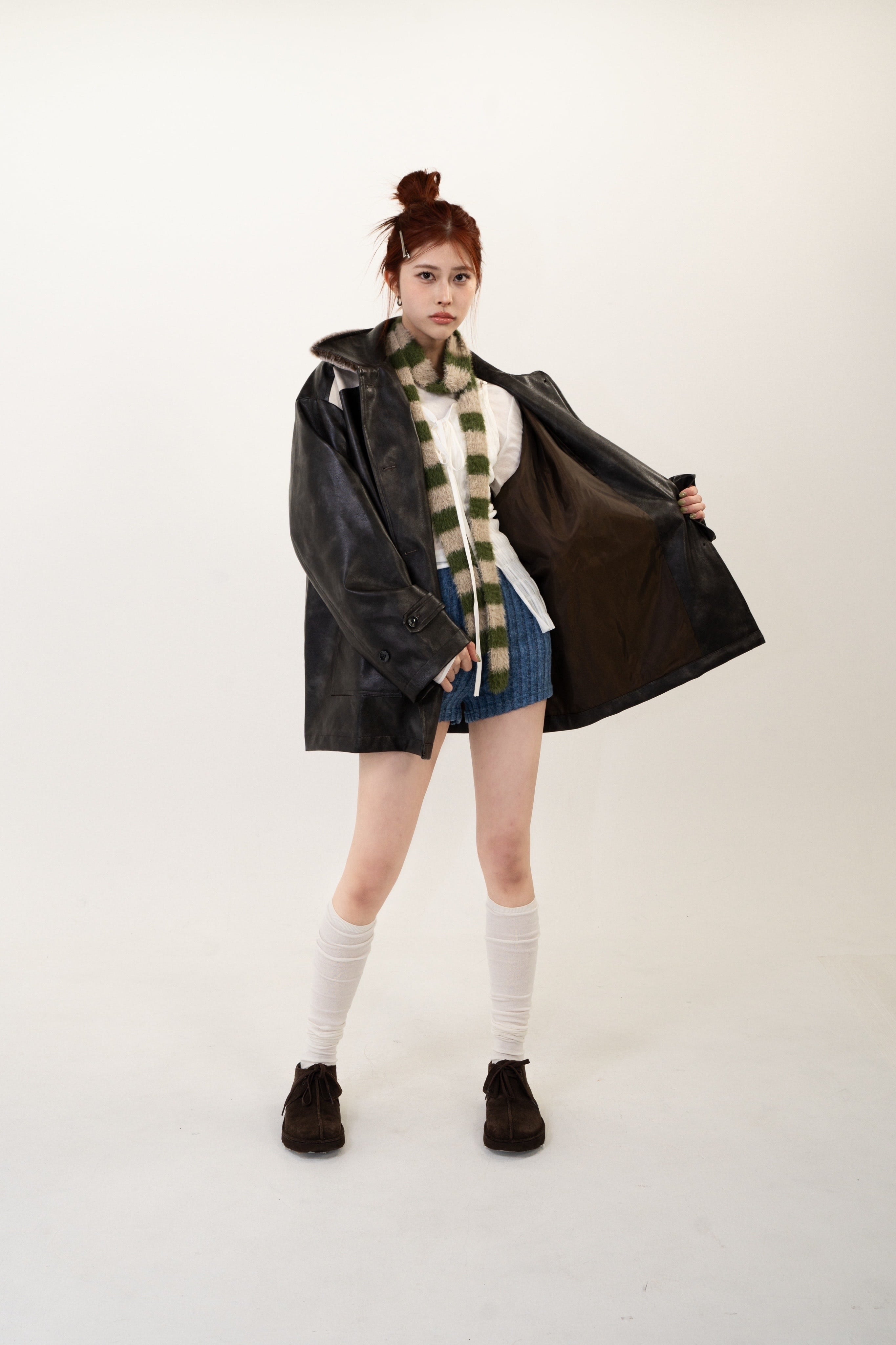 BORDER FUR MUFFLER HK-022 | HIICODE.