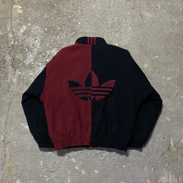 80s adidas switching color design "WOOL" jacket【仙台店】