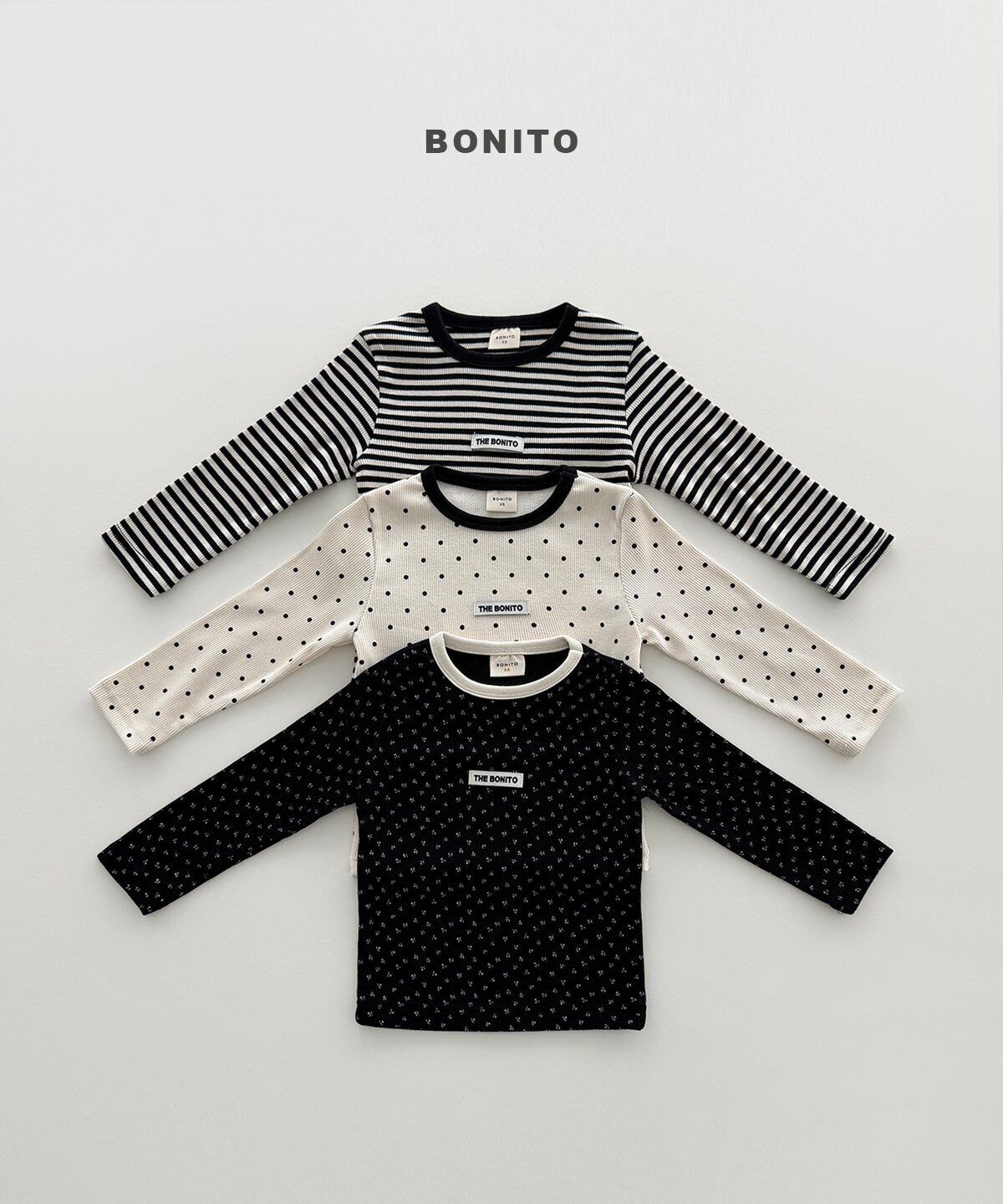 《予約》送料無料【BONITO】Series Rib Tee