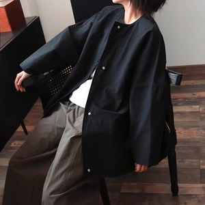 ラウンドネックコート M 250379