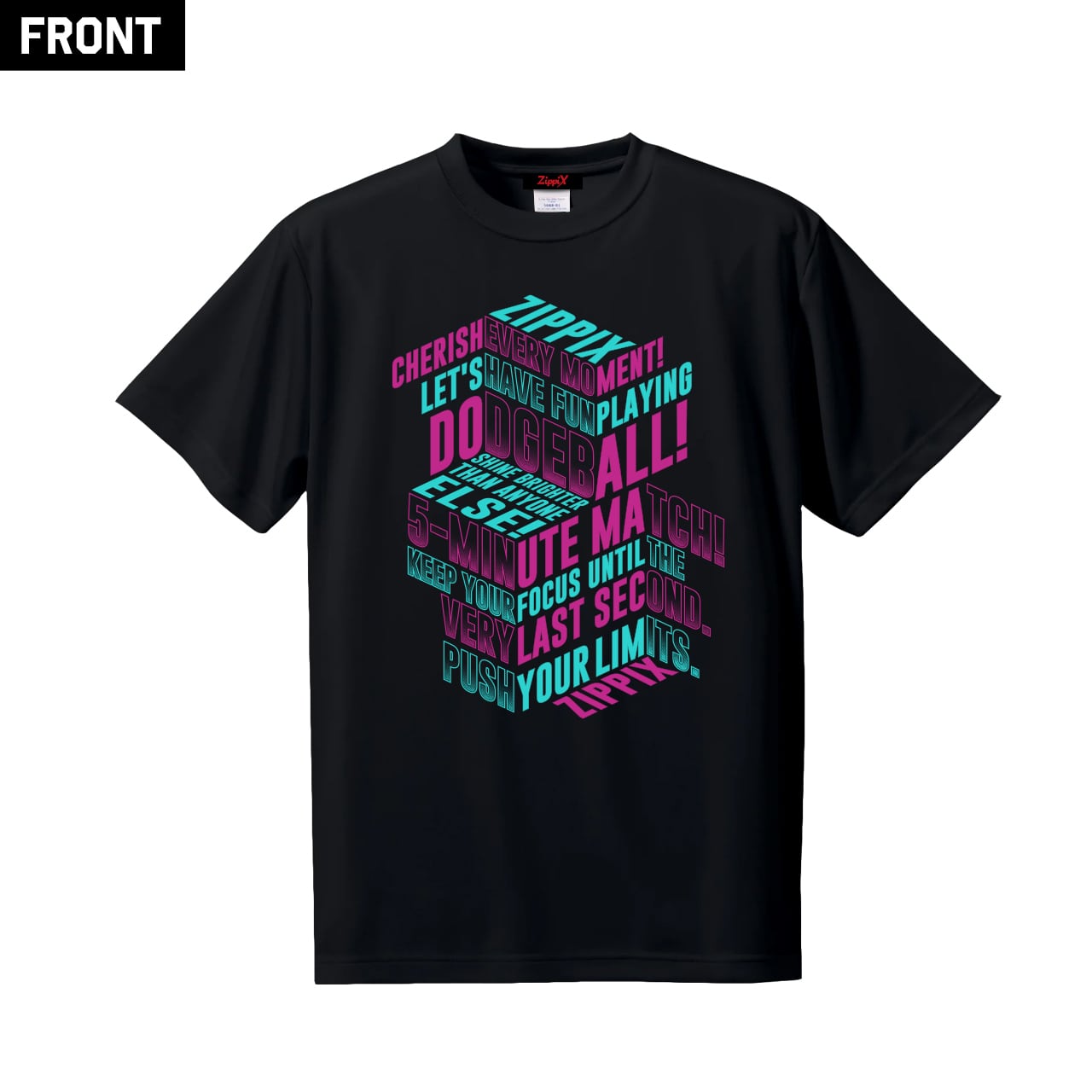 ZippiX Linesman T-shirt｜BLACK | zippix