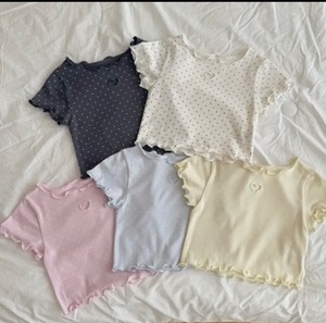 予約：Dot heart punching T〔ninibello〕