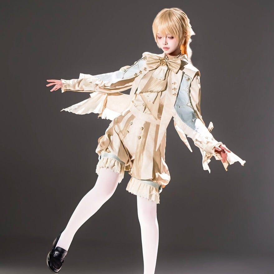 王子系ロリータ｜かぼちゃパンツ 3点セット メンズロリータ コンカフェ