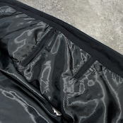 fake suede jacket black