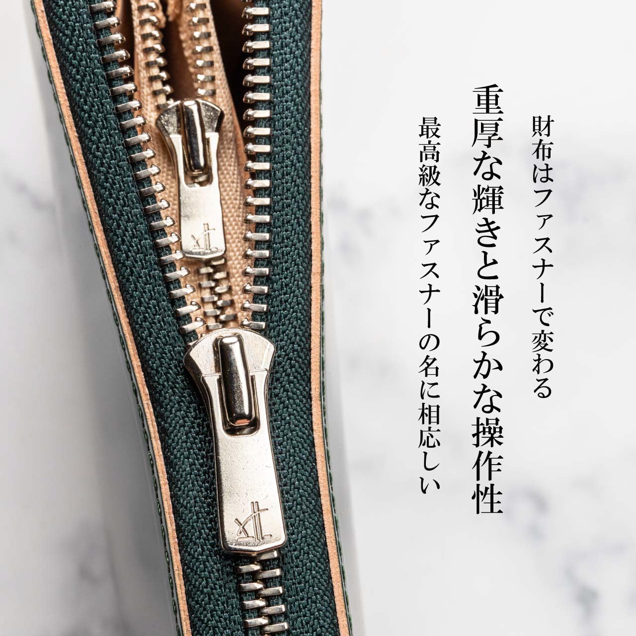 コードバン 長財布 メンズ 財布 新喜皮革 ラウンドファスナー ブランド